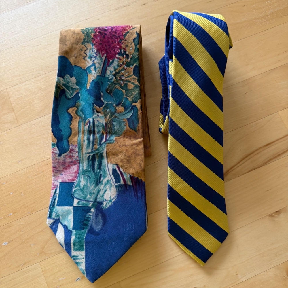 Hugo Boss + Tommy Hilfiger Necktie Bundle
